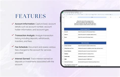 Image result for Account Analysis Example