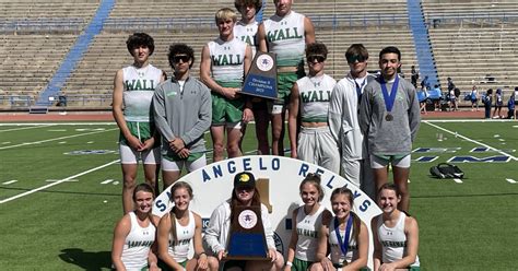 Wall Hawk Speedsters Win Big at 64th San Angelo Relays