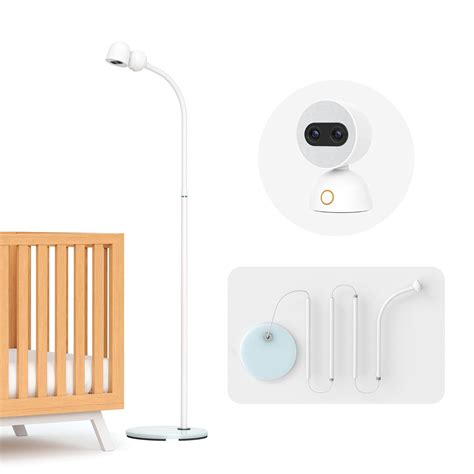 Simsky Baby Monitor Floor Stand, Plug & Play, Internal Cable Management ...