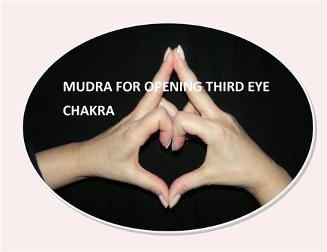 third eye chakra | Mudras, Chakra, 3rd eye chakra