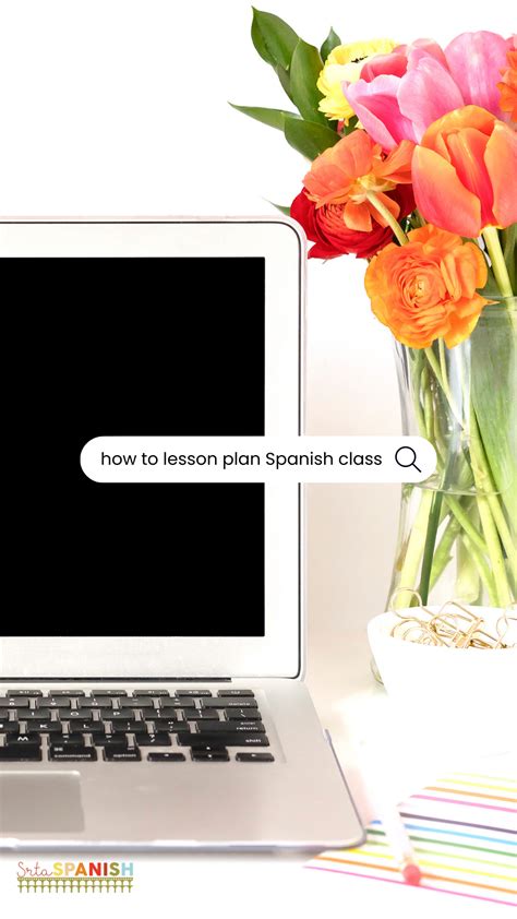 How to Lesson Plan for Spanish Class - Srta Spanish