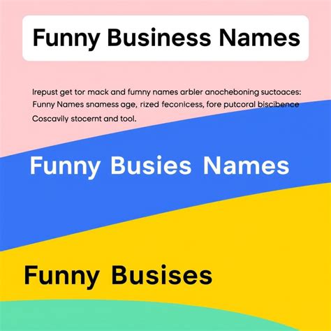 Funny Business Names - (Free, No Signup AI Tool)