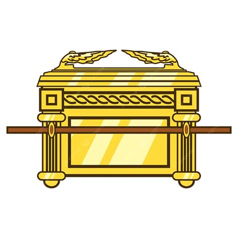 Golden Ark Of The Covenant Clip Art Vector, Gold, Clip Art, Ark Of The ...
