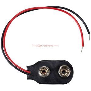 Zaratren - Conector aereo para pila de 9 Voltios, Ref: ZT-EL1172 ...