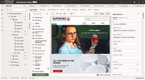 Image result for Oracle Visual Builder Studio