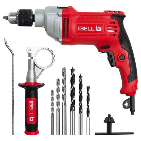 IBell Industrial Impact Drill ID13-30,1100W, Copper Armature, Chuck 13 ...