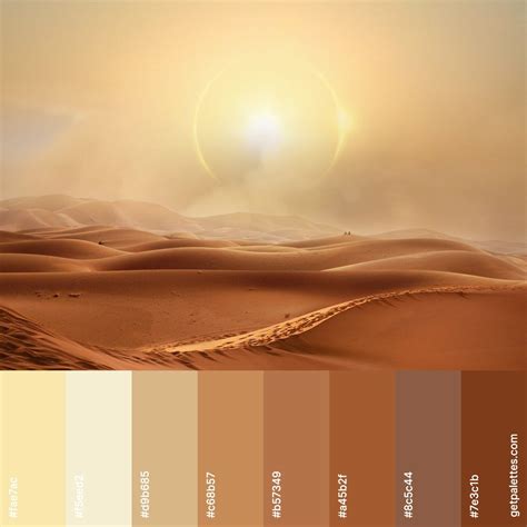 Sand Color Palette