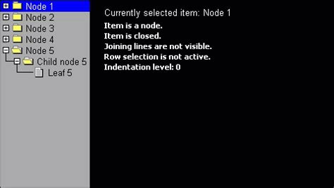 How to Use TreeView 的图像结果