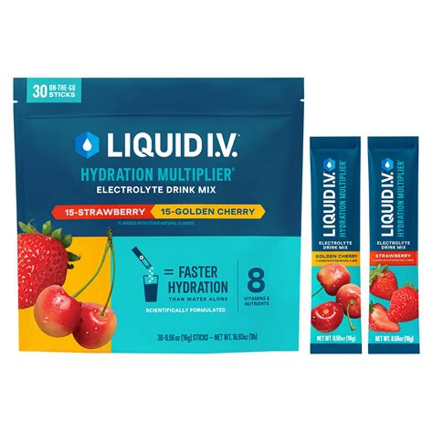 Liquid I.V. Hydration Multiplier Variety Pack, 30 Count - $19.97 at Costco