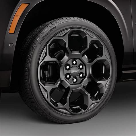 2025 Yukon XL | 24-in Wheel | Gloss Black | Multi-Spoke | 5FG | 24 x 9.5 | Single
