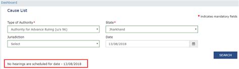 GST Advance Ruling filing & Tracking / Taking Action in Subsequent ...