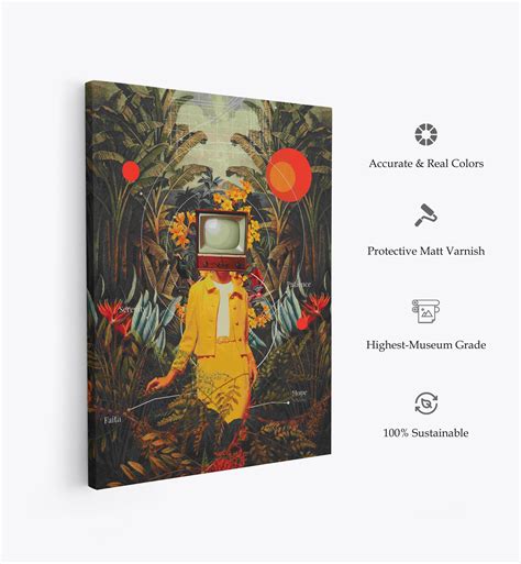 Buy She Came From the Wilderness, Surreal Art, Surrealism Wall Art ...