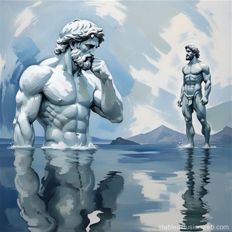 Titan of Water - Okeanos | Stable Diffusion Online