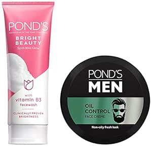 POND'S Bright Beauty Spot-less Glow Face Wash With Vitamins, Removes ...