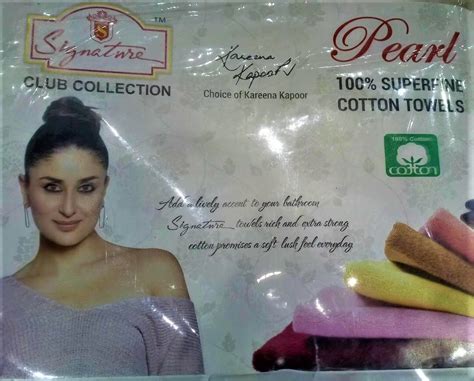 Signature Club Collection Pearl -100% Supreme Cotton Towel - 1 Unit ...