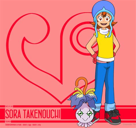 Sora and Yokomon - Digimon Adventure 20th by crazautiz on DeviantArt