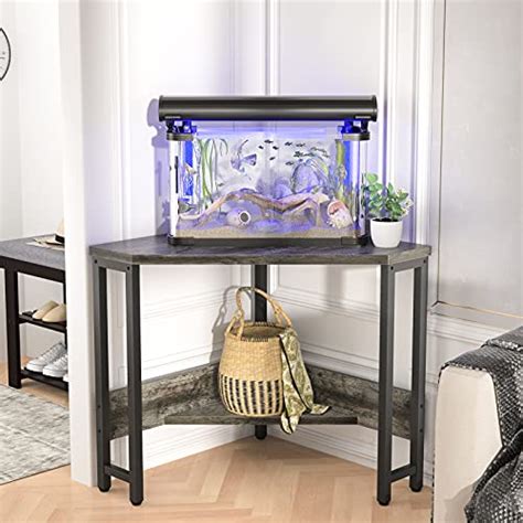 Armocity Corner Desk Small Desk with Outlets Corner Table for Small ...