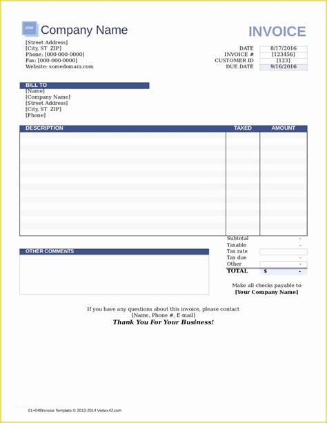 Free Invoice Form Download 的图像结果