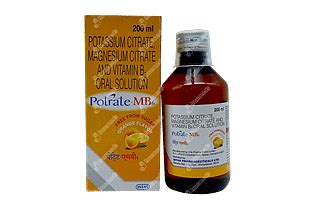 Potrate Mb 6 1100/375/20 MG Solution 200 ML | Order Potrate Mb 6 1100 ...