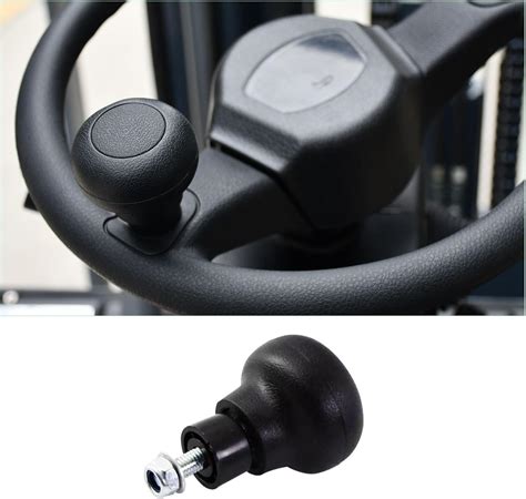 Augeny Car Steering Wheel Knob, 8mm Screw Steering Wheel Spinner Knob Turning Aid Ball ...