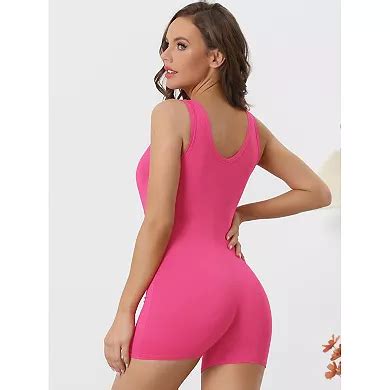 Women's Tummy Control Bodysuits U Back Shapewear Hip Lifter Shorts ...