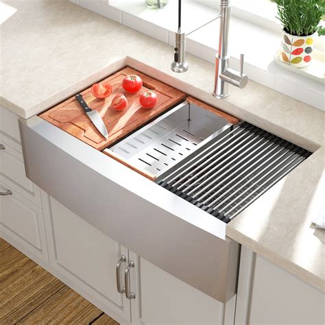 Snapklik.com : 30 Farm Sink Stainless Steel - 30 Inch Stainless Steel ...