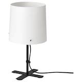 BARLAST table lamp, black/white, 31 cm (12") - IKEA