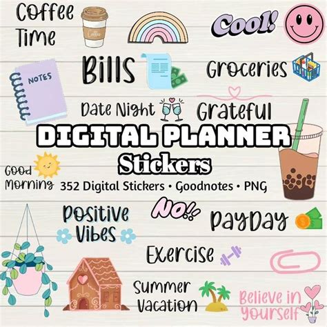 Image result for Digital Planner Stickers