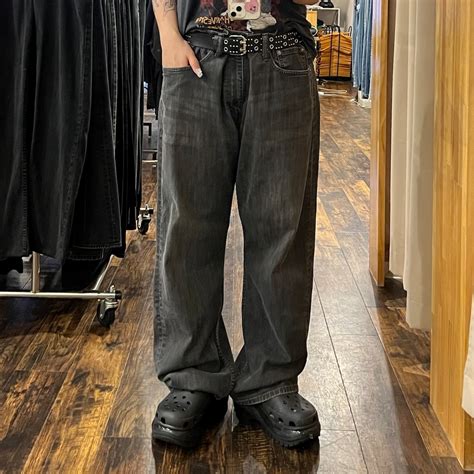 【LEVI’S 569 black denim】／ リーバイス 569 ブラックデニム | KAKAVAKA