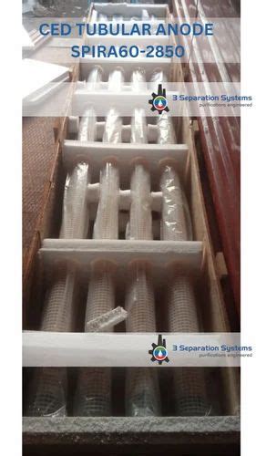 Electrocoating Tubular Membrane - Rectifier CED Tank Anode Cells ...