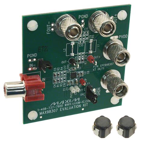MAX98307EVKIT#: Mono 3.3W @ 8Ω, Class DG