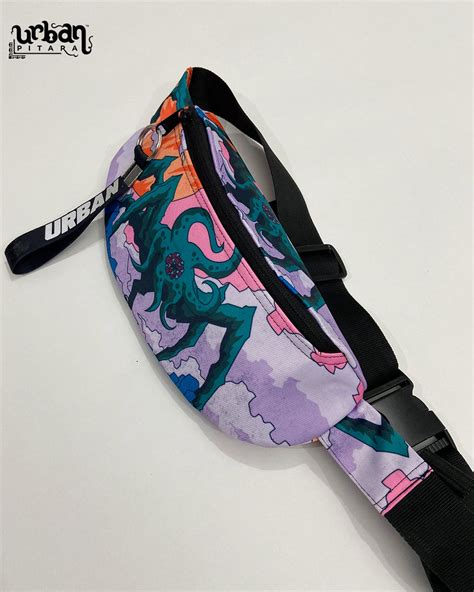 Printed Fanny Packs India | Streetwear Waist Bags | Urban Pitara