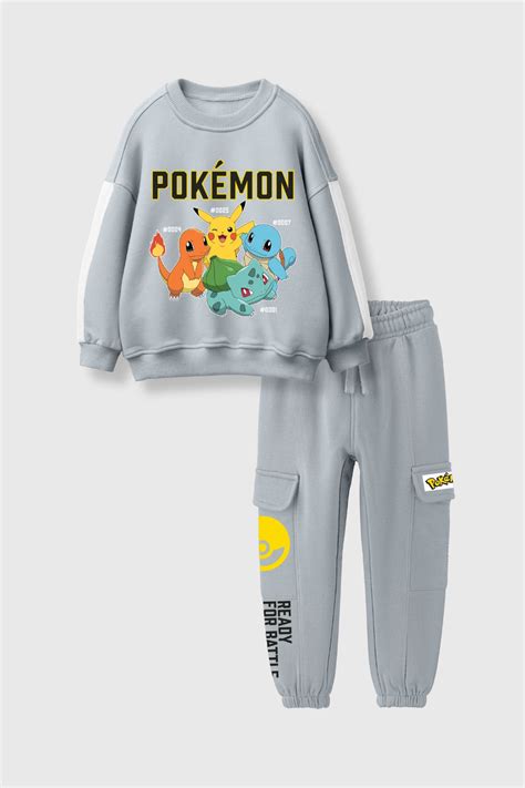Pokémon Ready For Battle Co-Ord Set | Winter Clothing for Kids ...
