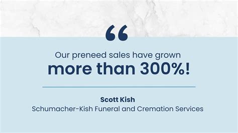 Preneed success story: Schumacher-Kish Funeral Home and Cremation Services