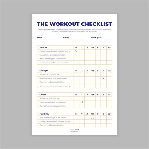 Workout Routine Forms 的图像结果