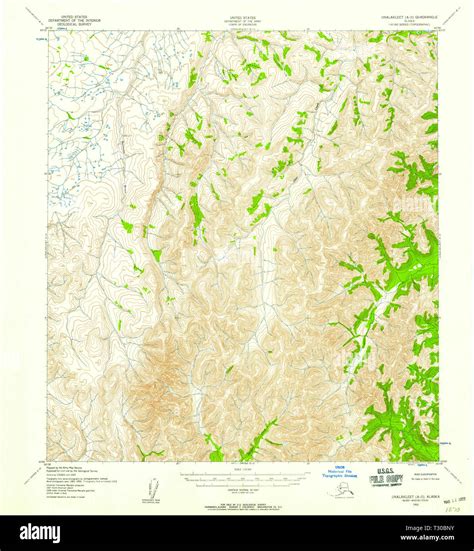 Unalakleet alaska map hi-res stock photography and images - Alamy