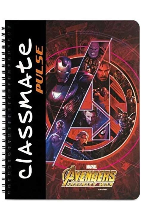 Classmate Pulse Spiral Notebook 240 mm X 180 mm Soft Cover Single Line ...