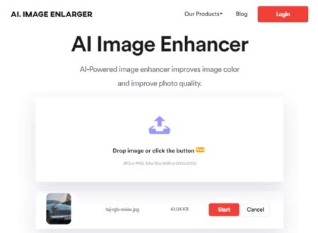 Free Online AI Image Enhancer to Enhance Colors, Contrast