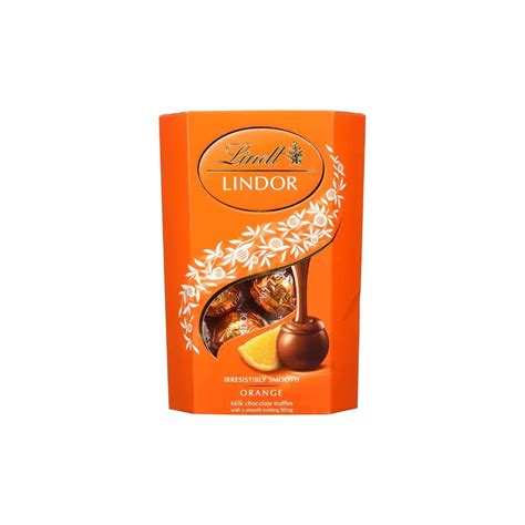 Buy Lindt Lindor Milk Orange Truffles – Tasty Orange Delight