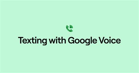 Image result for Google Voice Texting