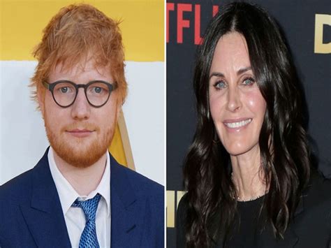 Ed Sheeran, Courteney Cox collaborating on music video?