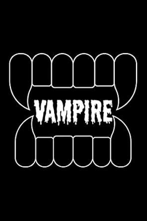 Buy Vampire: Blank Paper Sketch Book - Artist Sketch Pad Journal for ...