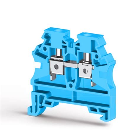 Клема Klemsan AVK 4 RD прохідна 4 мм синя