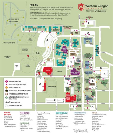 University Of Oregon Map