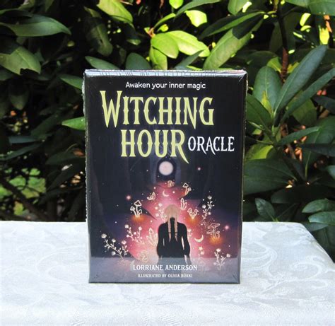 WITCHING HOUR Oracle Deck Cards and Guidebook by Lorriane Anderson ...