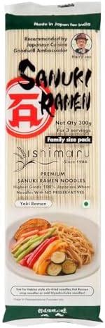 Ishimaru Premium Sanuki Ramen Noodles - 300g | Made in Japan | Highest ...