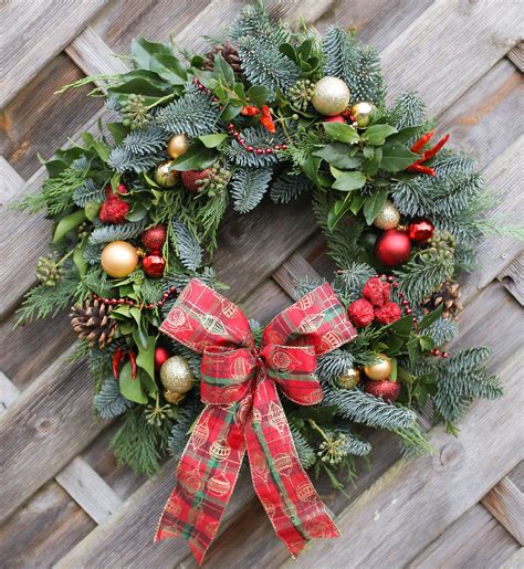 Tartan Wreath | Diy christmas garland, Homemade christmas wreaths ...
