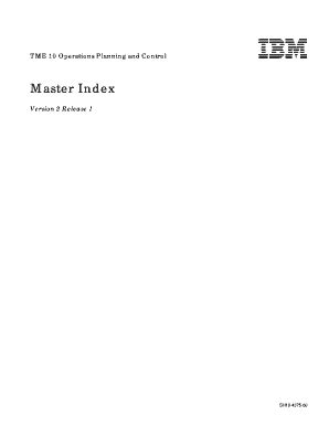 Fillable Online Master Index - e IBM Tivoli Composite Fax Email Print ...
