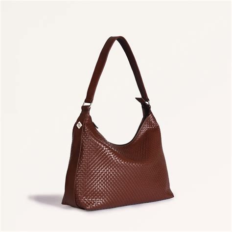 Soi Basket Weave Hobo Bag Brown Online - Premium Shoulder Bag | Nestasia