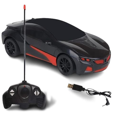 KIDZKIN Famous R/C 4ch Chargeable Remote Control Car with 3D Lights ...